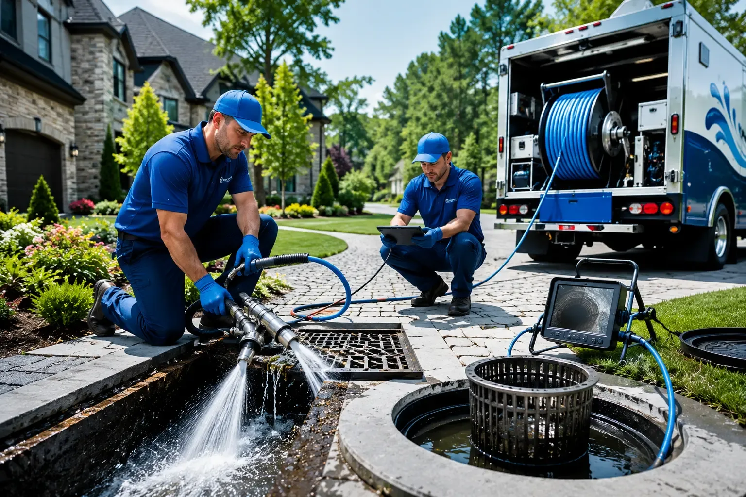 Local outdoor drain cleaning professionals in Numidia, PA