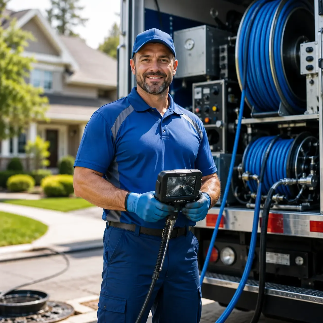 Local outdoor drain cleaning specialists in Numidia, PA